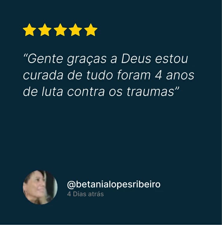 Depoimento de aluno